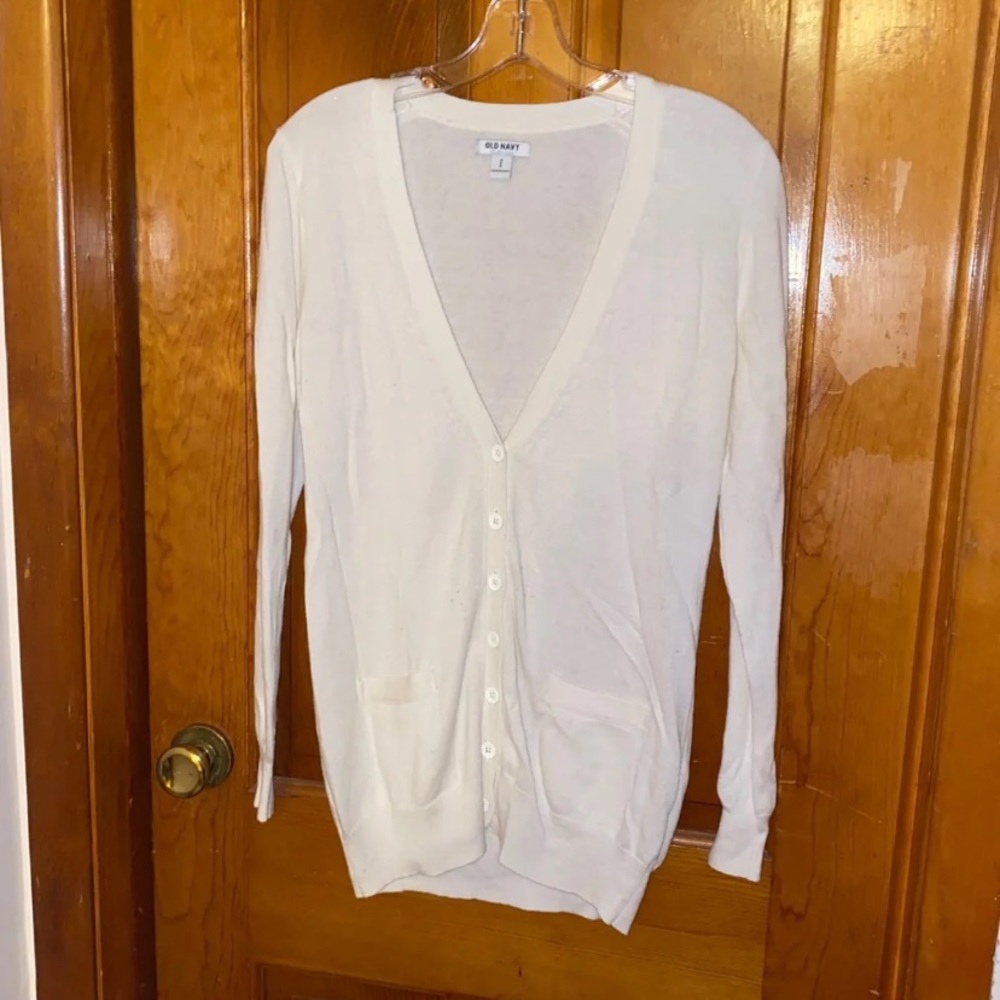 Button up sweater